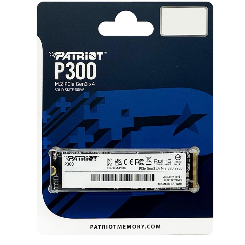 Foto 7 pulgar | Unidad De Estado Solido Ssd M.2 2tb Patriot P300 Nvme Pcie 3.0 2100/1650 Mb/s P300p2tbm28