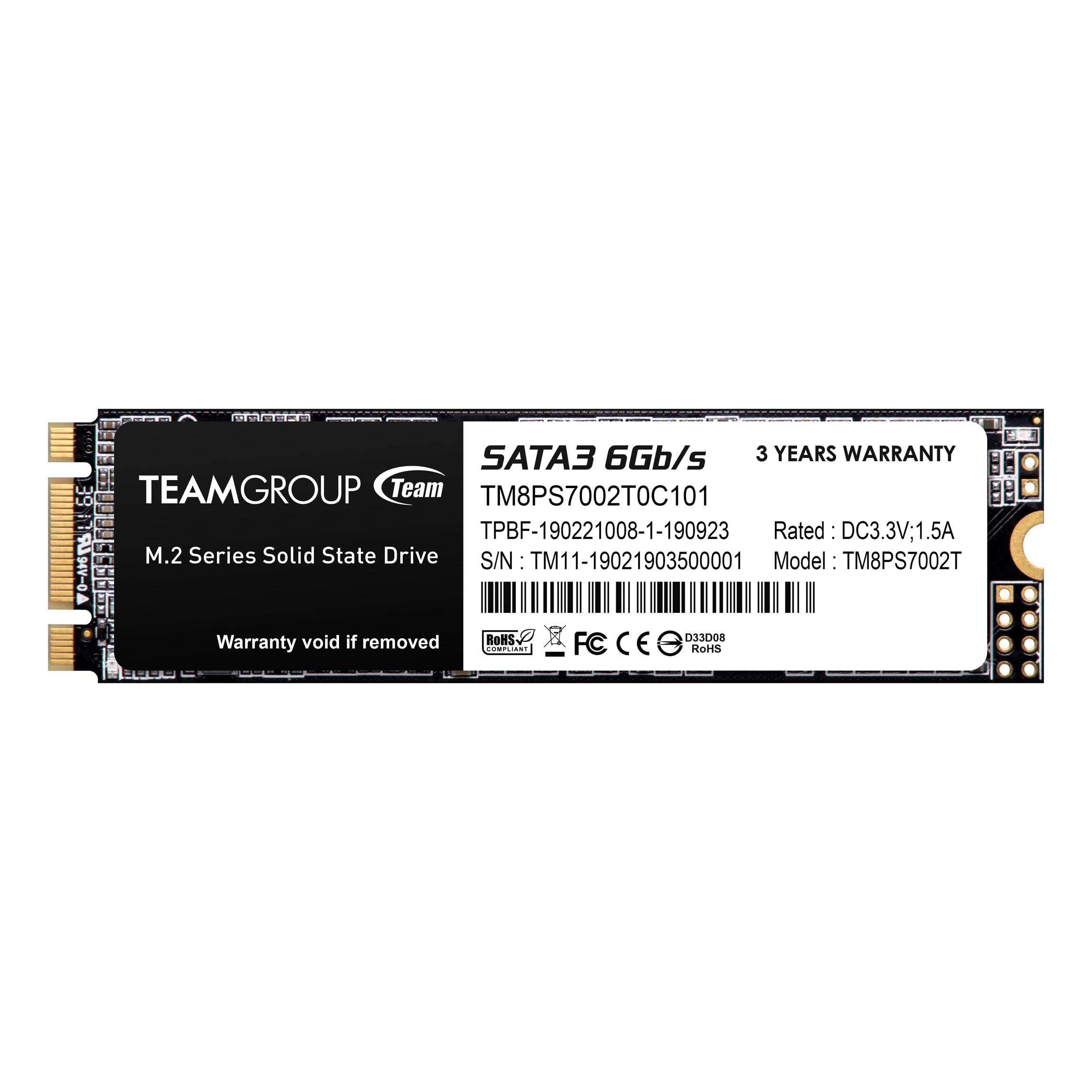 Foto 2 pulgar | Unidad De Estado Sólido Ssd Teamgroup Ms30 2tb Sata Iii M.2 - Venta Internacional.