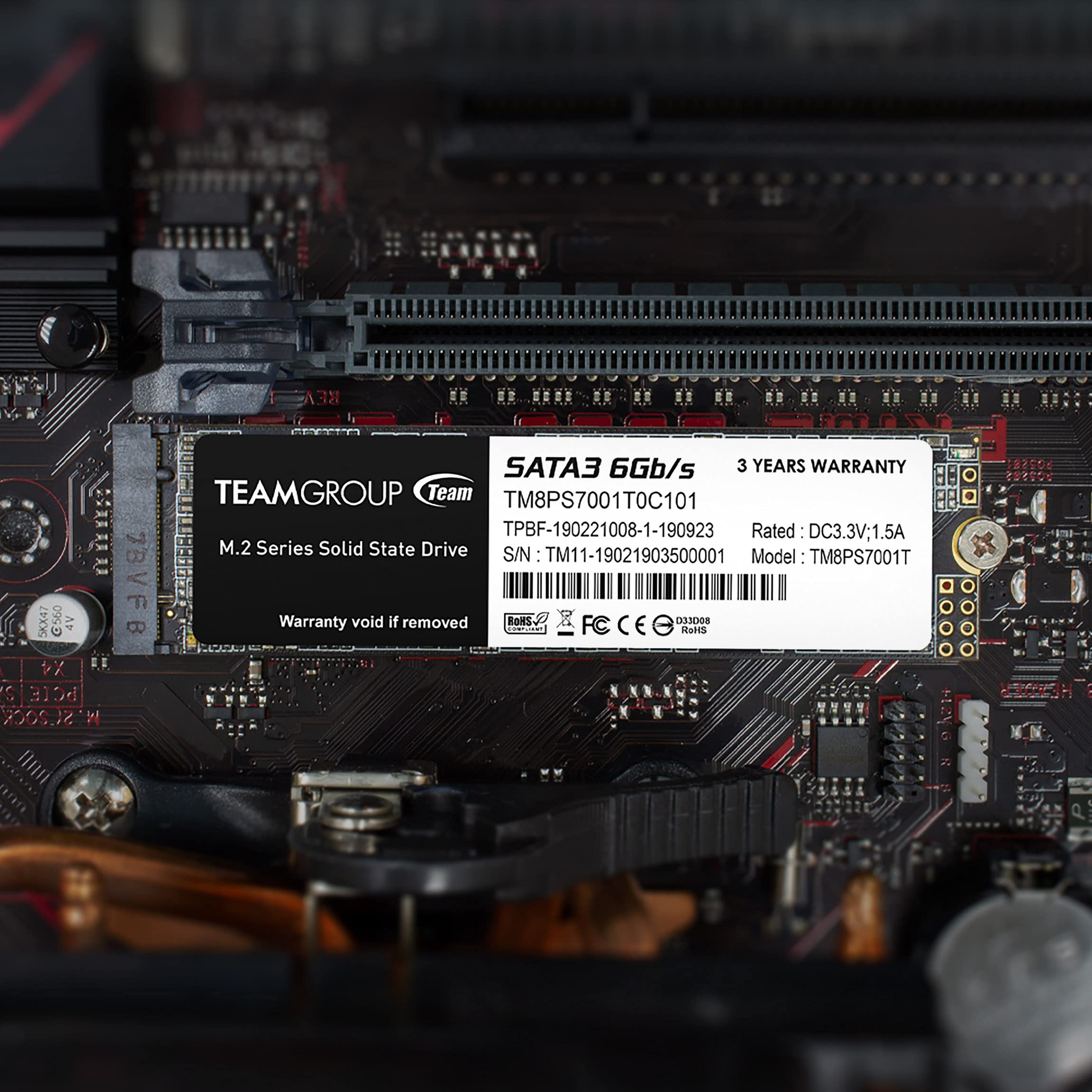 Foto 3 | Unidad De Estado Sólido Ssd Teamgroup Ms30 2tb Sata Iii M.2 - Venta Internacional.