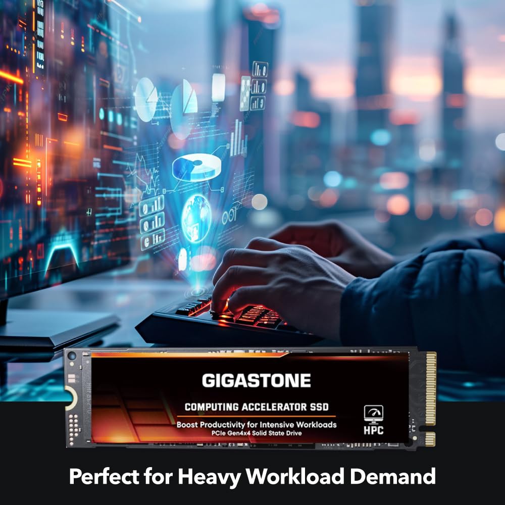 Foto 5 pulgar | Ssd Gigastone Hpc Computing M.2 500 Gb Pcie 4.0 Nvme 5000 Mb/s - Venta Internacional.