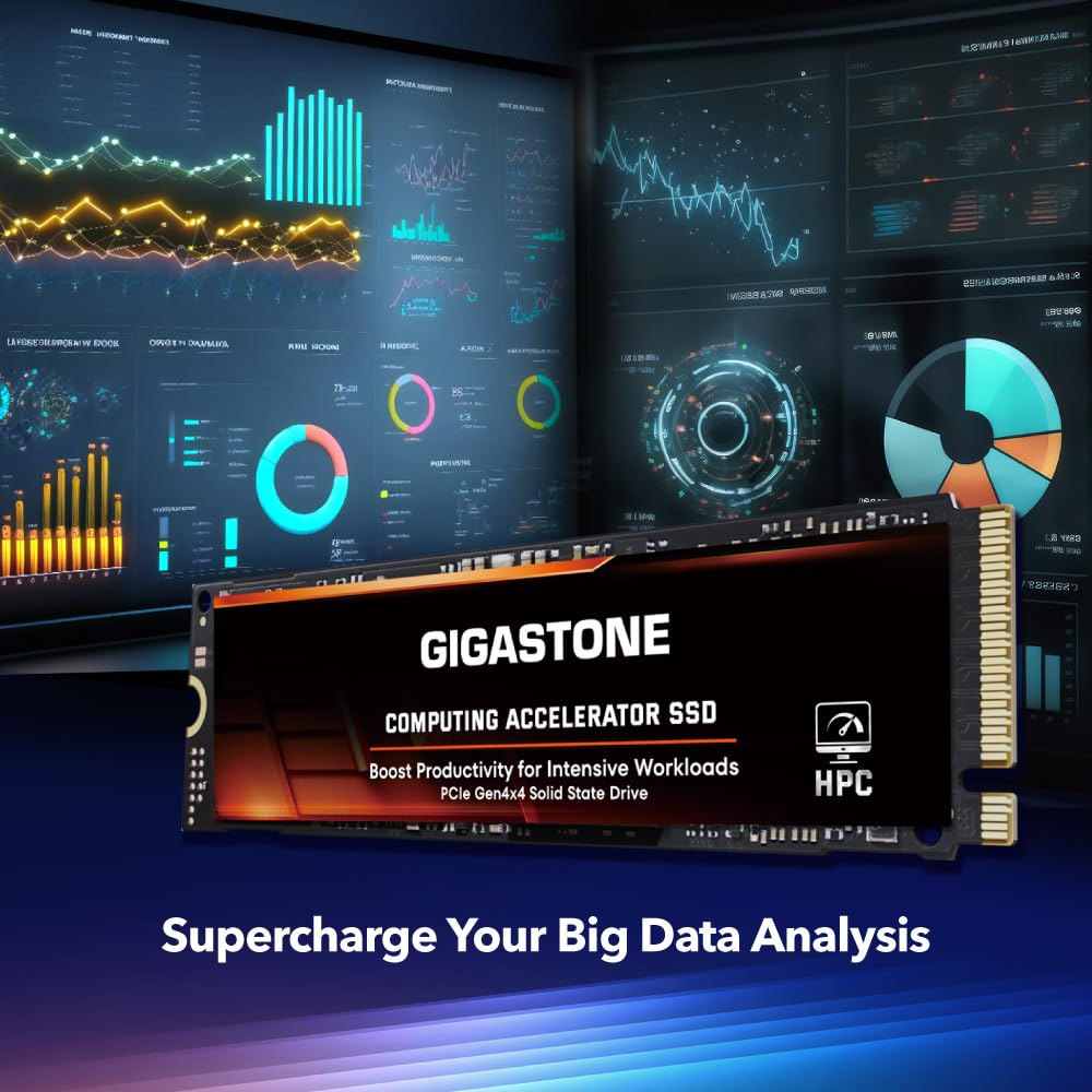 Foto 6 pulgar | Ssd Gigastone Hpc Computing M.2 500 Gb Pcie 4.0 Nvme 5000 Mb/s - Venta Internacional.