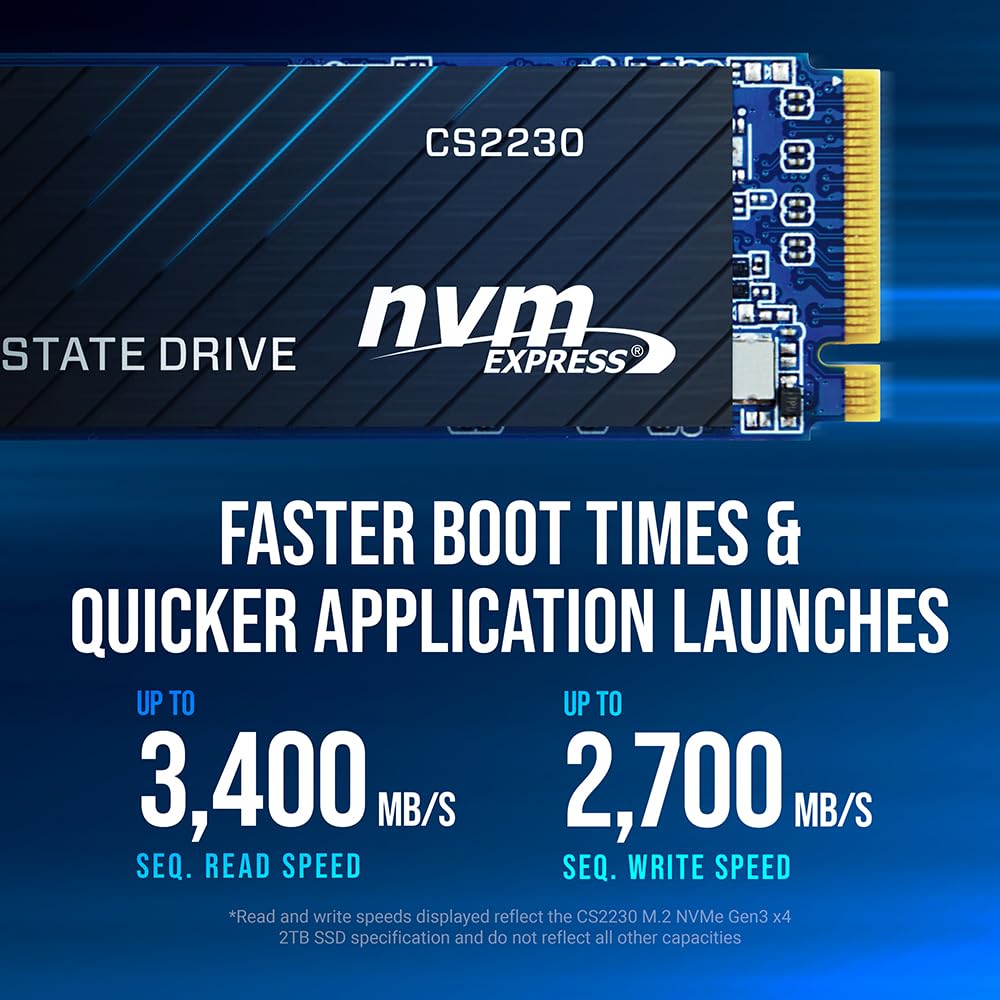 Foto 3 | Unidad De Estado Sólido Pny Cs2230 500 Gb M.2 Nvme 3.300 Mb/s - Venta Internacional.