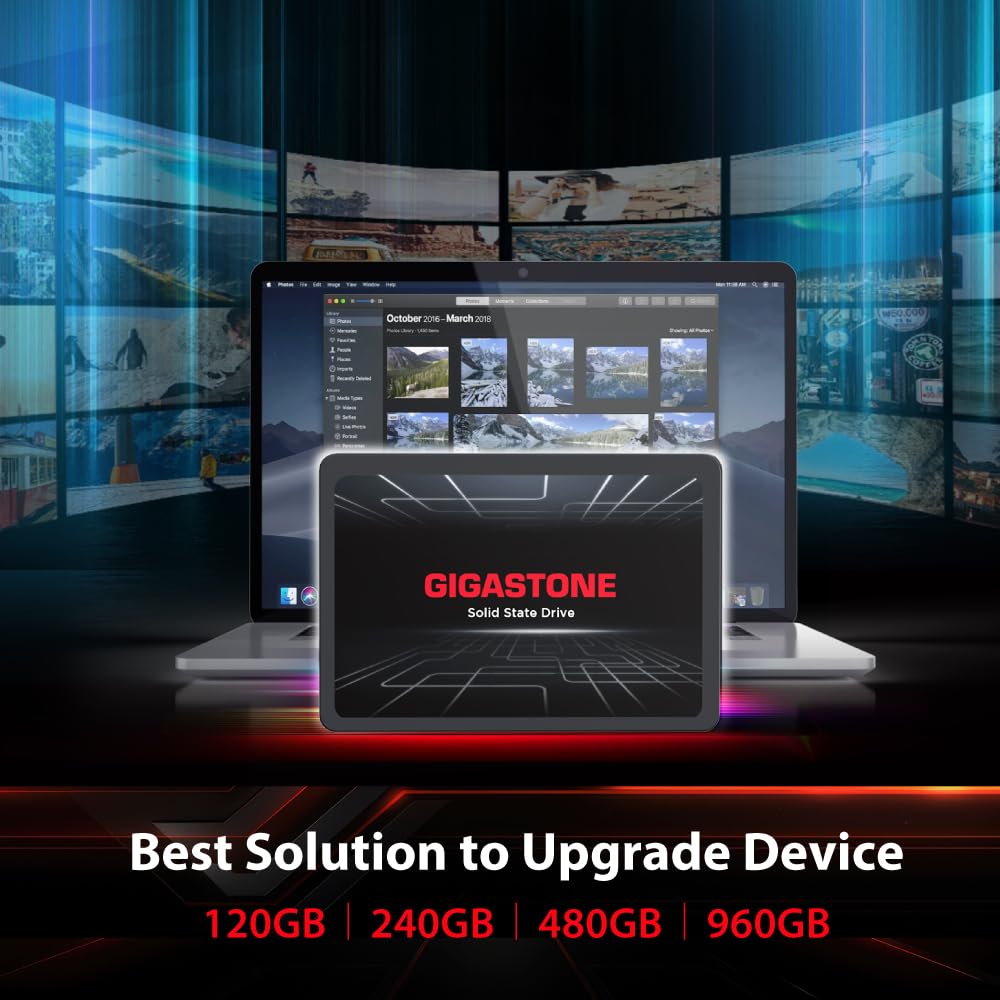 Foto 7 pulgar | Ssd Gigastone Sata De 240 Gb  2 5 Pulgadas Y 500 Mb/s Para Ordenador Portátil Ps4 - Venta Internacional.