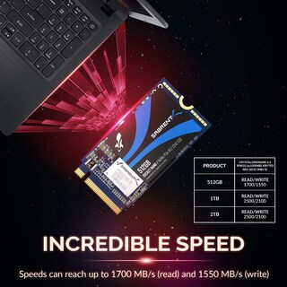 Foto 5 | Ssd Sabrent Rocket Nvme Pcie M.2 2242 512 Gb De Bajo Consumo - Venta Internacional.