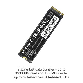 Foto 3 | Disco Duro Interno De Estado Sólido Verbatim Vi3000 256gb Ssd - Venta Internacional.