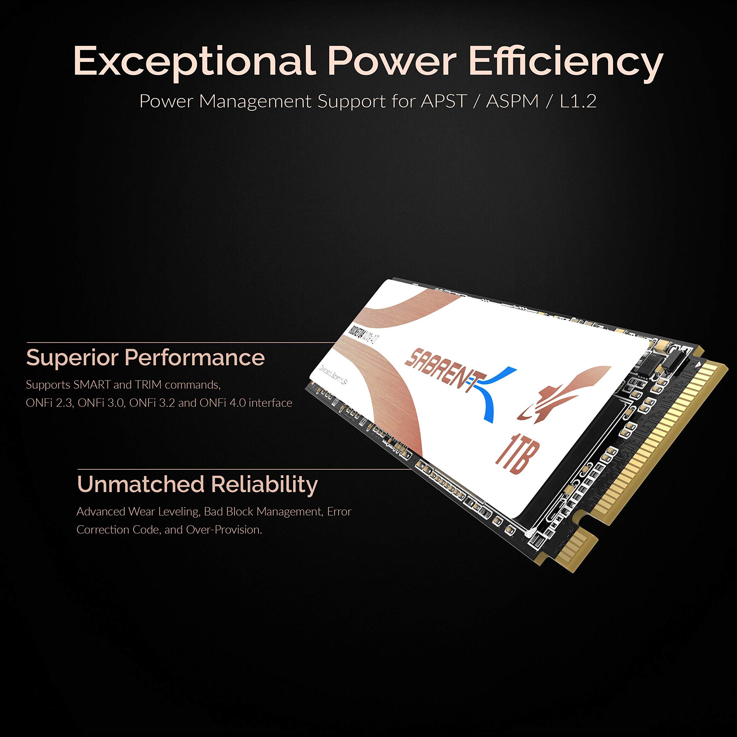 Foto 5 pulgar | Ssd Interno Sabrent Rocket Q4 De 1 Tb Nvme Pcie 4.0 M.2 2280 - Venta Internacional.