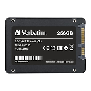 Foto 2 | Unidad De Estado Sólido Verbatim Vi550 256gb Sata Iii 2.5'' - Venta Internacional.