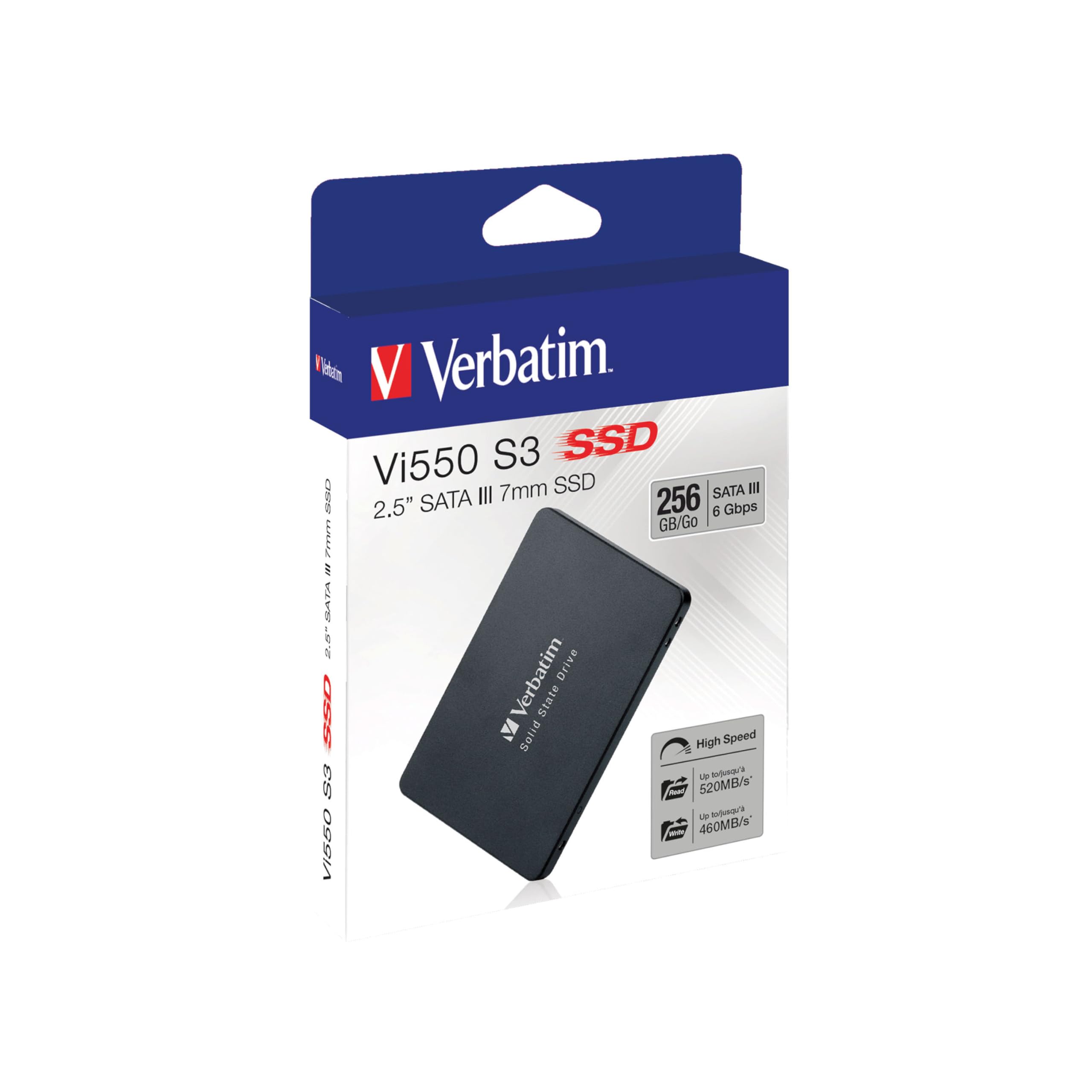 Foto 8 pulgar | Unidad De Estado Sólido Verbatim Vi550 256gb Sata Iii 2.5'' - Venta Internacional.