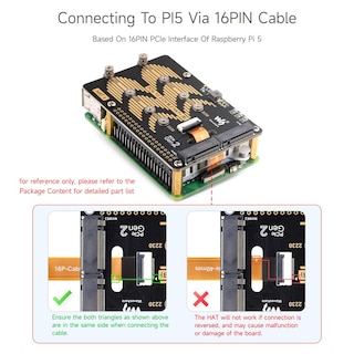 Foto 4 | Pcie A M.2 Hat De 2 Canales Compatible Con Raspberry Pi 5 - Venta Internacional.