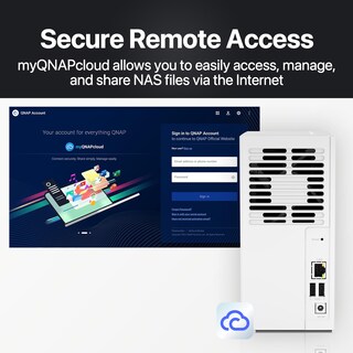 Foto 4 | Almacenamiento Conectado A Red Qnap Ts-233-24st-us 2 Bahías 4 Tb - Venta Internacional.