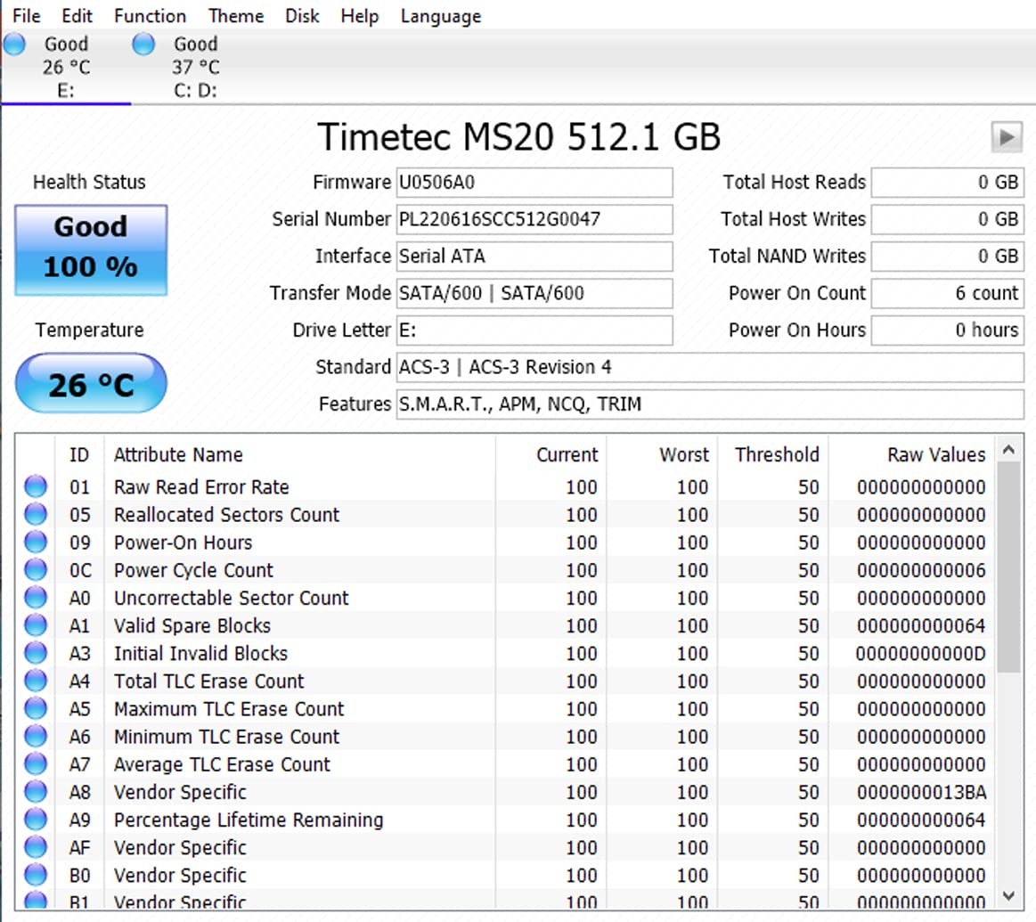 Foto 8 pulgar | Ssd Timetec Pinnacle 512 Gb Sata Iii 6 Gb/s M.2 2280 3d Nand - Venta Internacional.