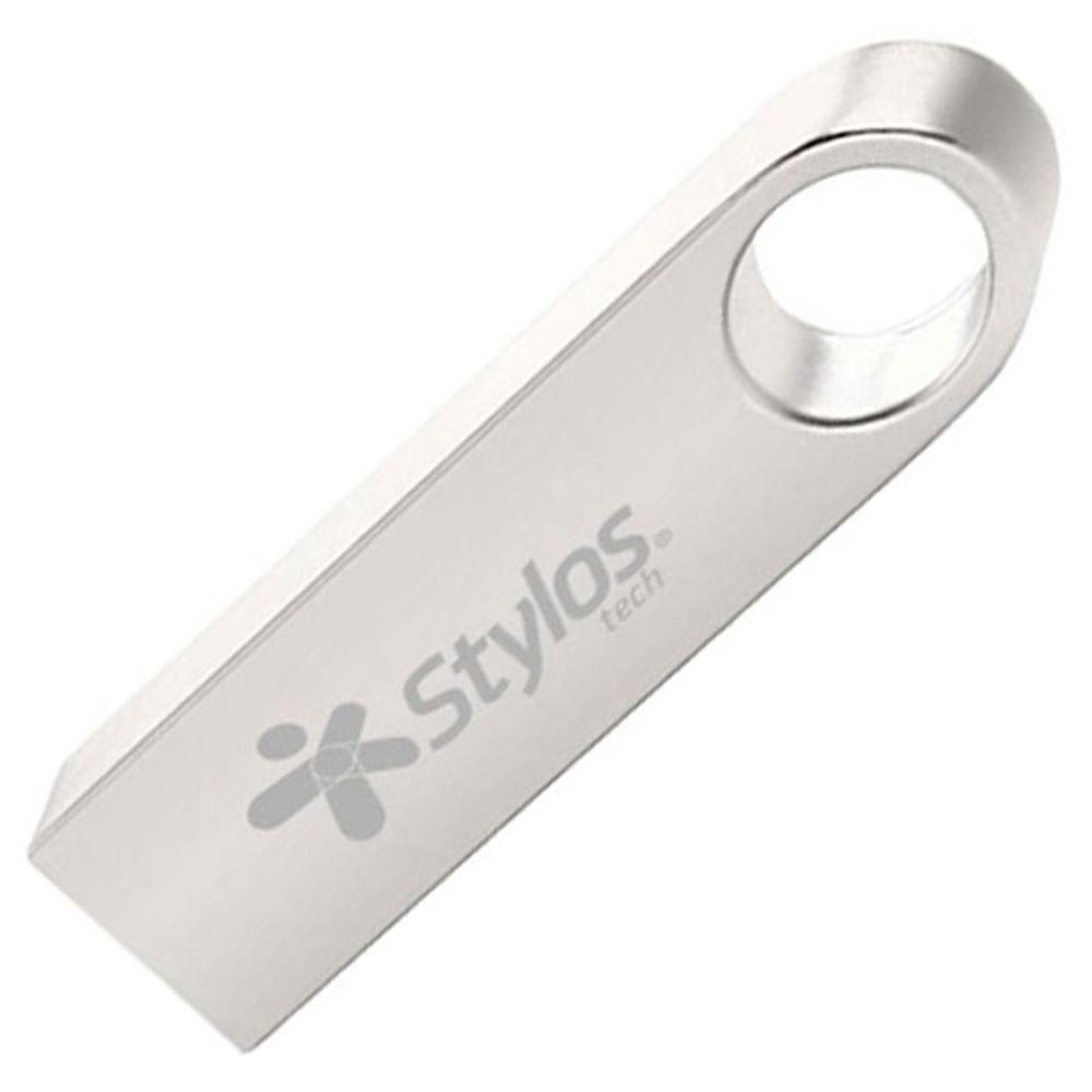 Foto 2 pulgar | Memoria Usb Stylos Stmusb4b 2.0 de 64 GB Metálica color Plateado