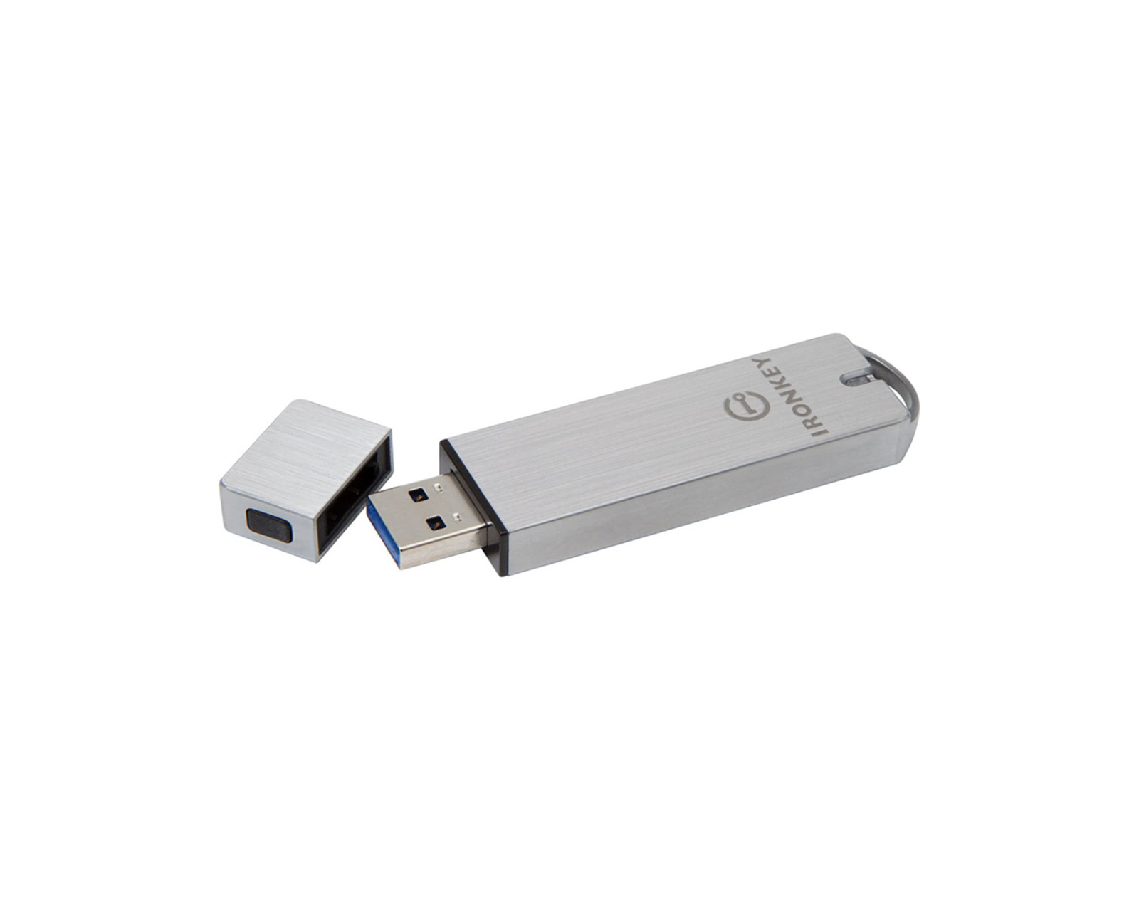 Foto 3 pulgar | Memoria Usb Iron Key S1000 Empresrial 32 Gb Kingston Technology color Plateado