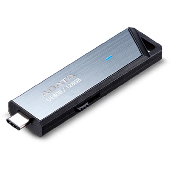 Foto 3 | Memoria USB-c 128gb Adata Aue800 Flash Drive 3.2 Plata Ue800-128gb