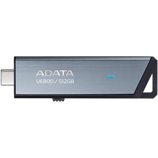 Foto 1 | Memoria USB-c 512gb Adata Aue800 Flash Drive 3.2 Plata Ue800-512gb