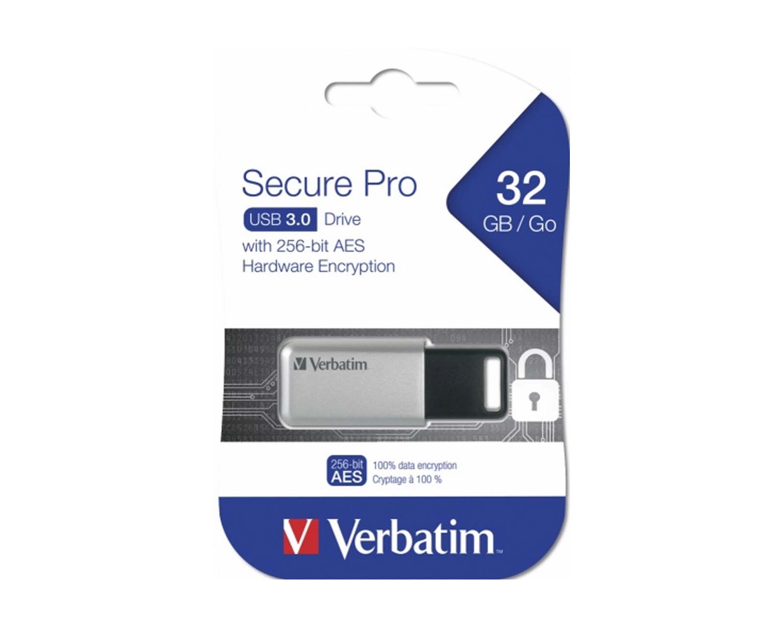Foto 2 | Memoria USB 3.0 Verbatim 98665 32 GB color Plata