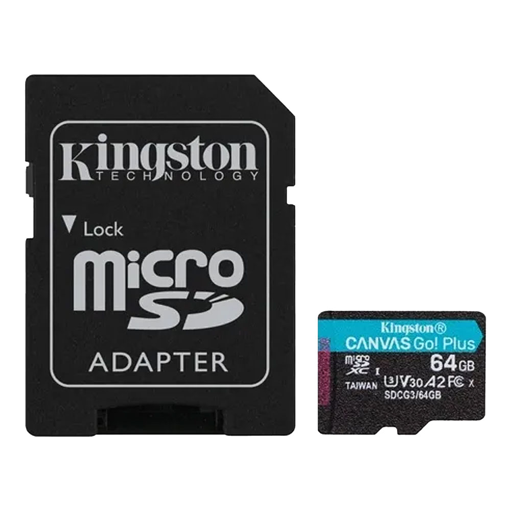 Foto 3 pulgar | Memoria MicroSD de 64gb Kingston Canvas Go C/A SDCG3 color Negro