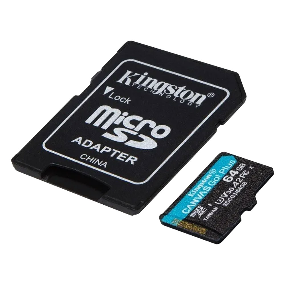 Foto 4 pulgar | Memoria MicroSD de 64gb Kingston Canvas Go C/A SDCG3 color Negro