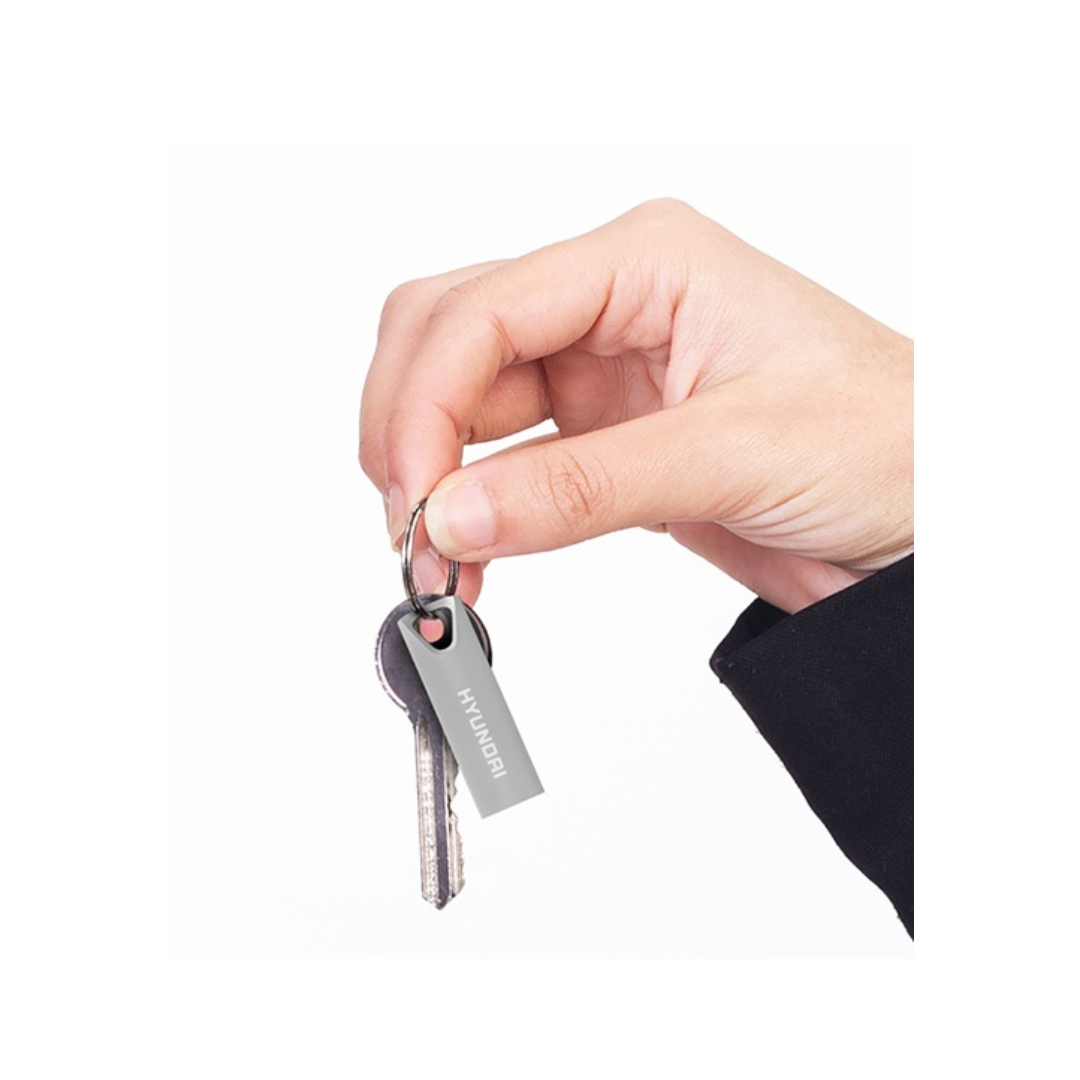 Foto 5 pulgar | Memoria Usb Hyundai U2bk/16 colorPlata 16 Gb Usb 2.0