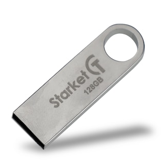 Foto 3 | Memoria USB Starket Sk-u3004 128 GB 2.0 Plateado