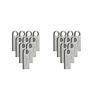 Foto 2 | Kit de 20 Memoria Usb Starket Sk-u3003 64gb 2.0 Plateado