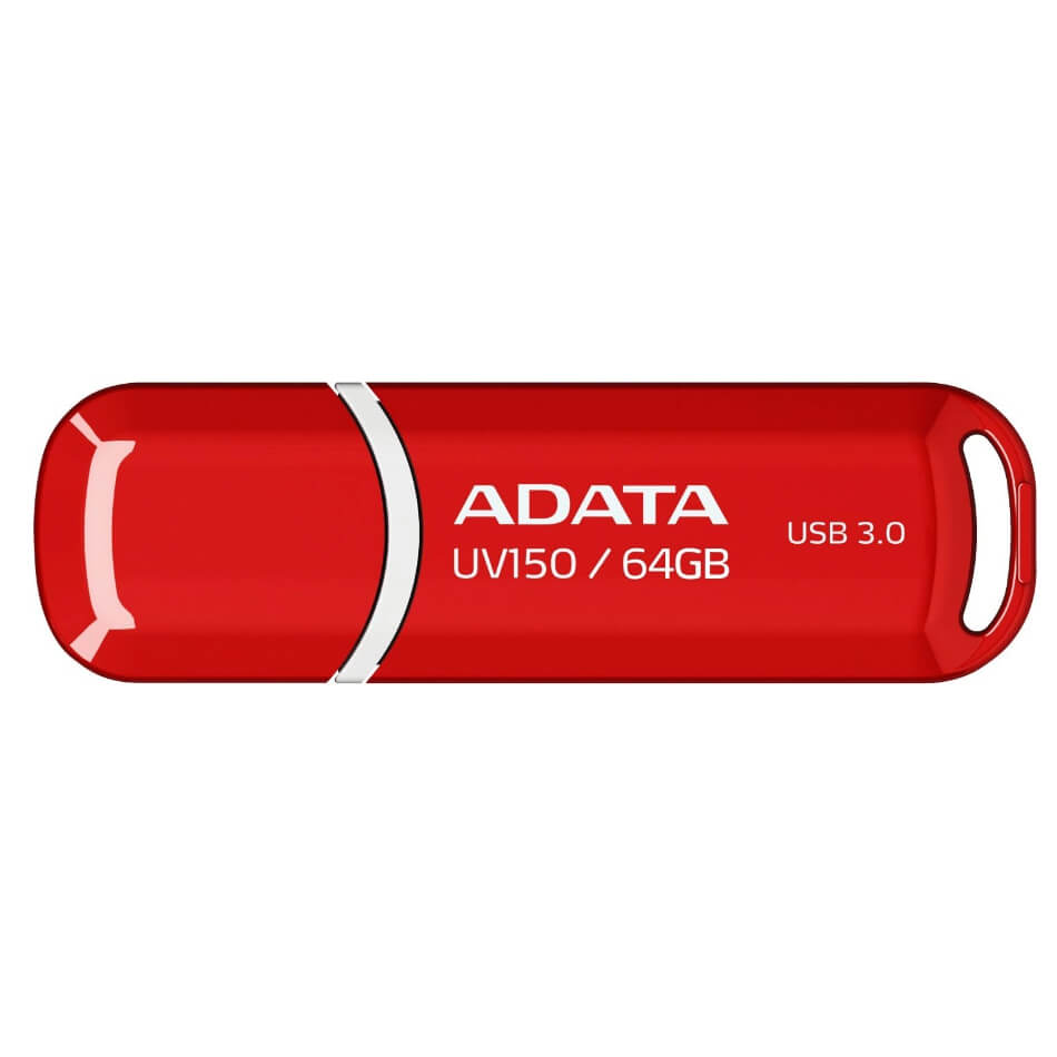 Foto 2 pulgar | Memoria Usb Adata Uv150 64gb 3.2 Gen 1 Rojo