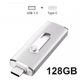 Foto 2 | Memoria Usb 3.0 128gb Eo Safe Imports Esi-10592 Plata