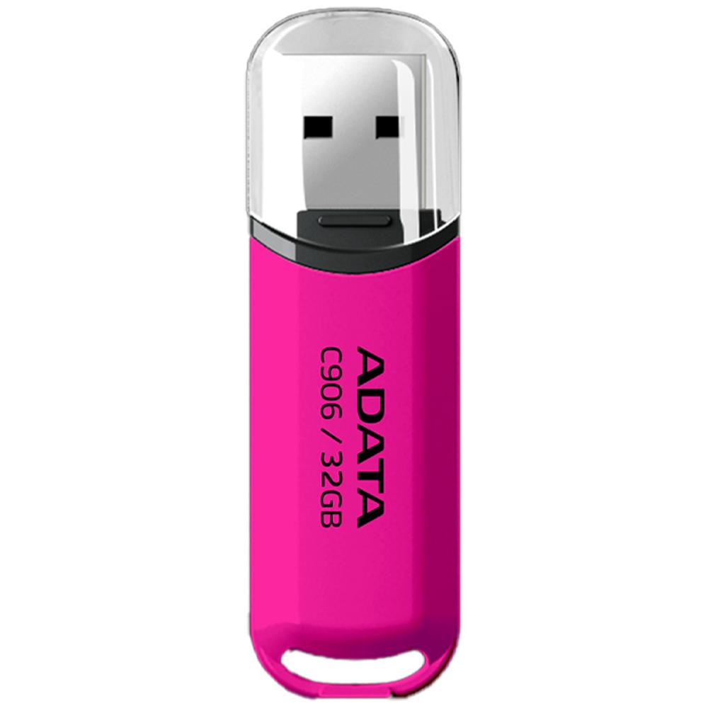 Foto 2 pulgar | Memoria Usb 32GB Adata AC906-32G-RPP C906 2.0 Flash Drive Color Rosa