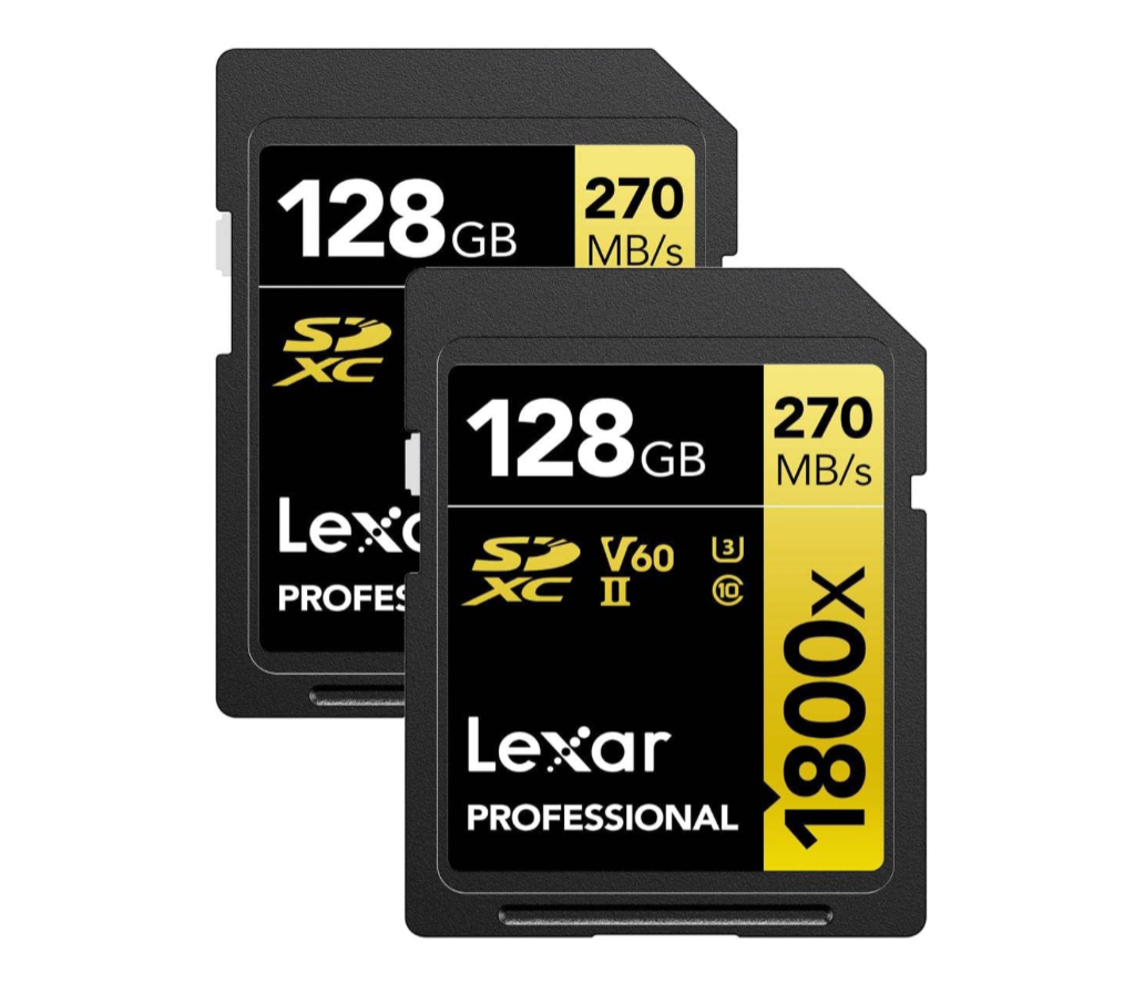 Foto 2 pulgar | Tarjeta De Memoria Profesional Lexar Sdxc 128 GB