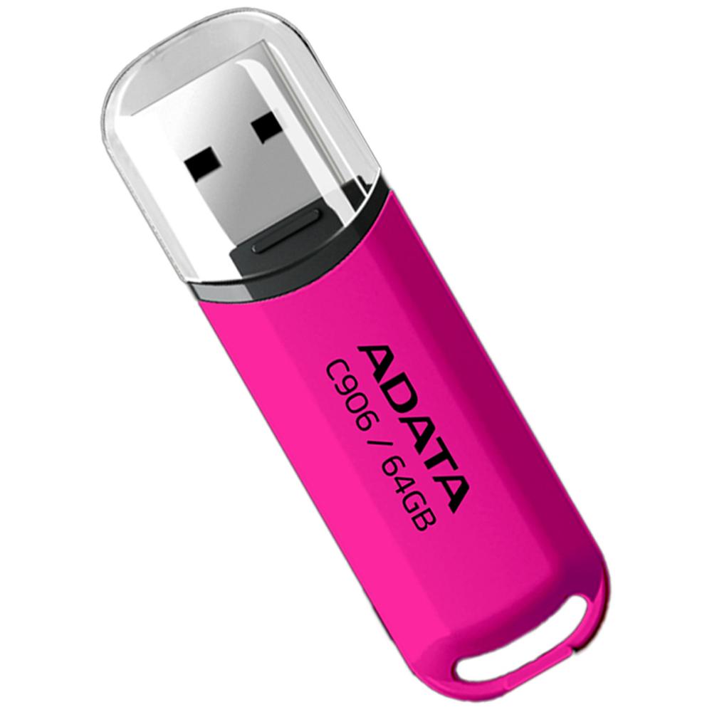 Foto 4 pulgar | Memoria Usb 64gb Adata Ac906-64g-rpp C906 2.0 Flash Drive Color Rosa