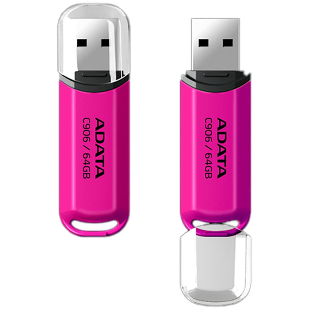 Foto 5 pulgar | Memoria Usb 64gb Adata Ac906-64g-rpp C906 2.0 Flash Drive Color Rosa