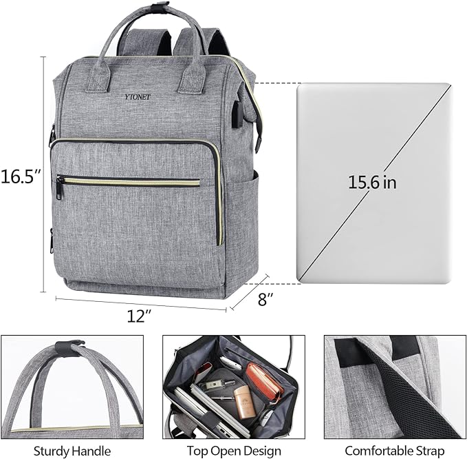 Foto 3 pulgar | Mochila Ytonet Gris para Tablet