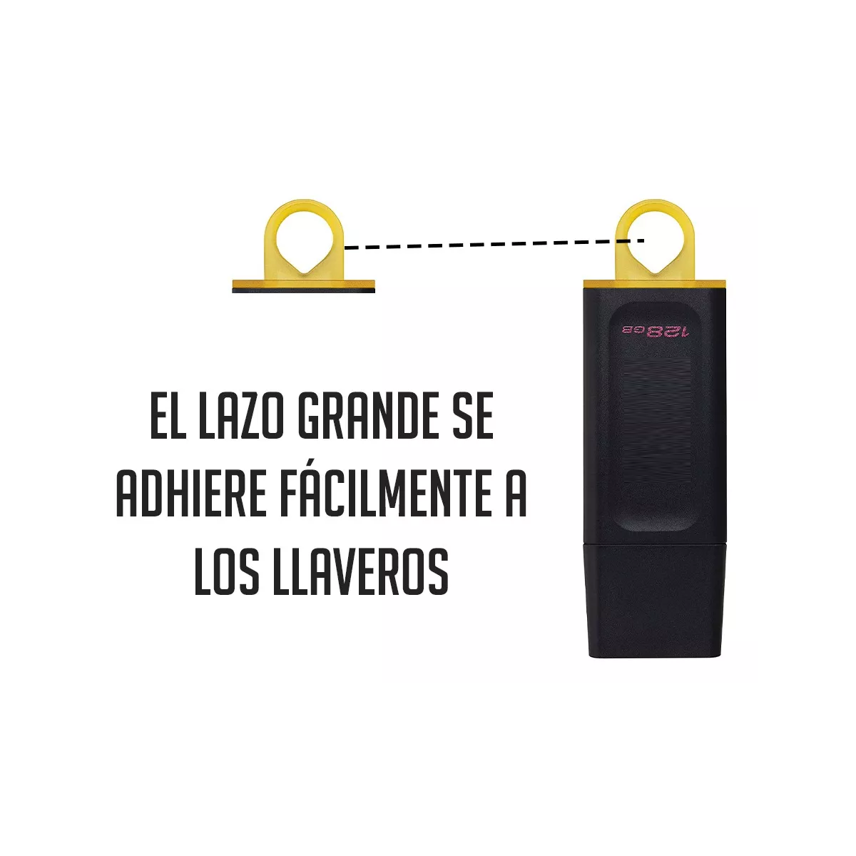 Foto 5 pulgar | Memoria Usb 128 Gb 3.2 Eo Safe Imports Esi-11263 Negro