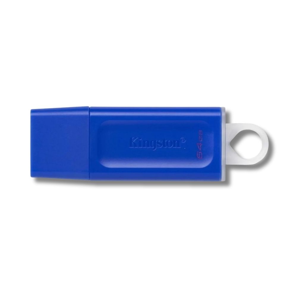 Foto 4 pulgar | Memoria USB Kingston 64 GB Exodia Azul