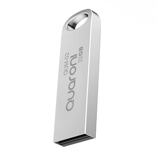 Foto 3 | Memoria Usb 32gb Quaroni 2.0 Metálica Qum-02