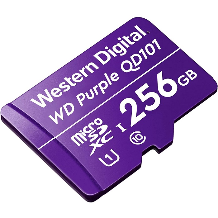 Foto 2 | Memoria Microsd 256gb Western Digital Wd Purple Sd Qd101 Sdxc Clase 10 Wdd256g1p0c