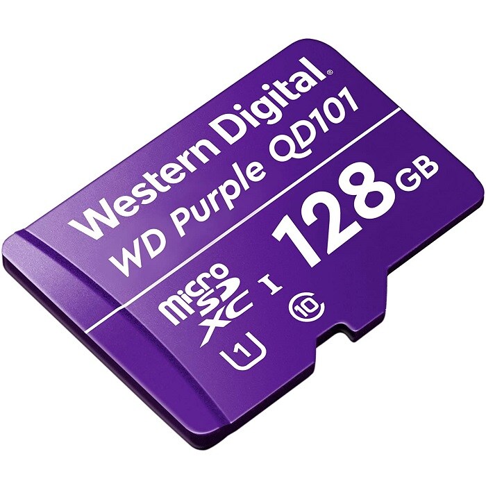 Foto 2 | Memoria Microsd 128gb Western Digital Wd Purple Sd Qd101 Sdxc Clase 10 Wdd128g1p0c