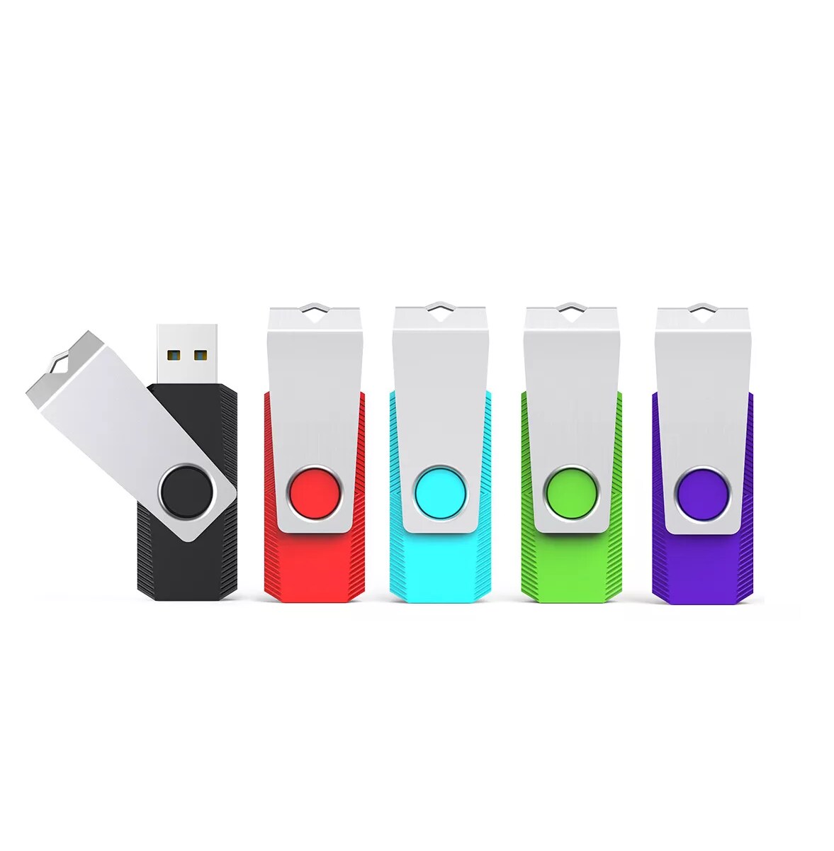 Memoria Usb 32gb 2.0 5 Piezas Colores $729