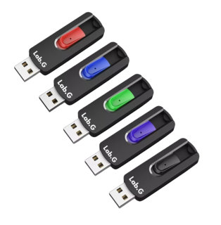 Foto 1 | 5 Piezas Memoria Usb 2.0 Topesel De 64 Gb, Negro
