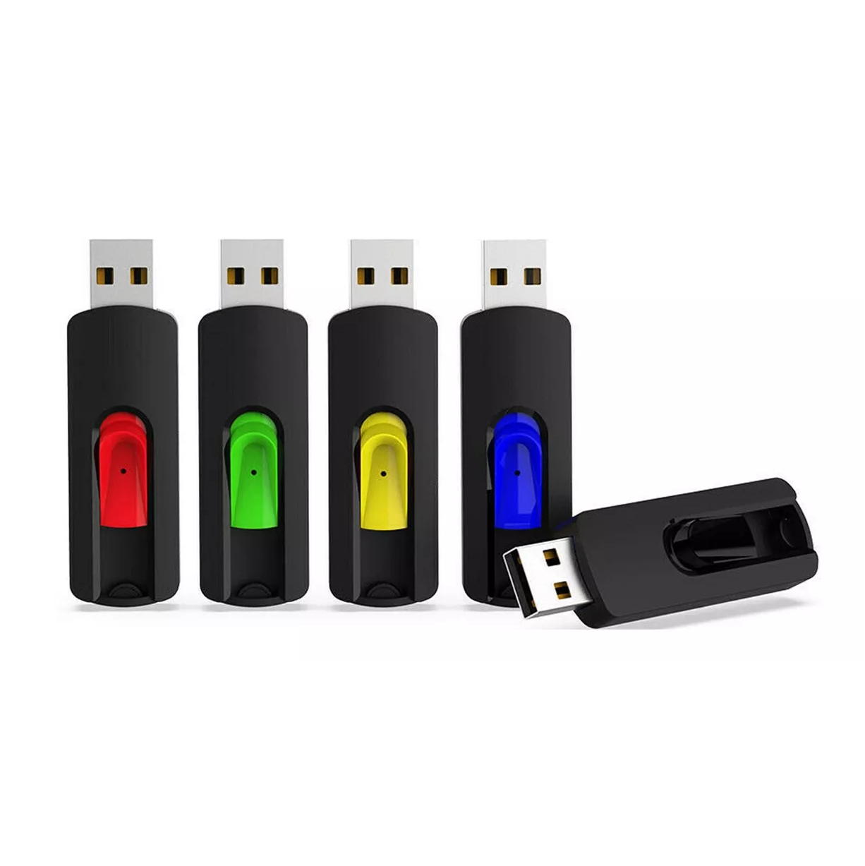 Memorias USB 2.0 Belug 32 GB 5 Piezas