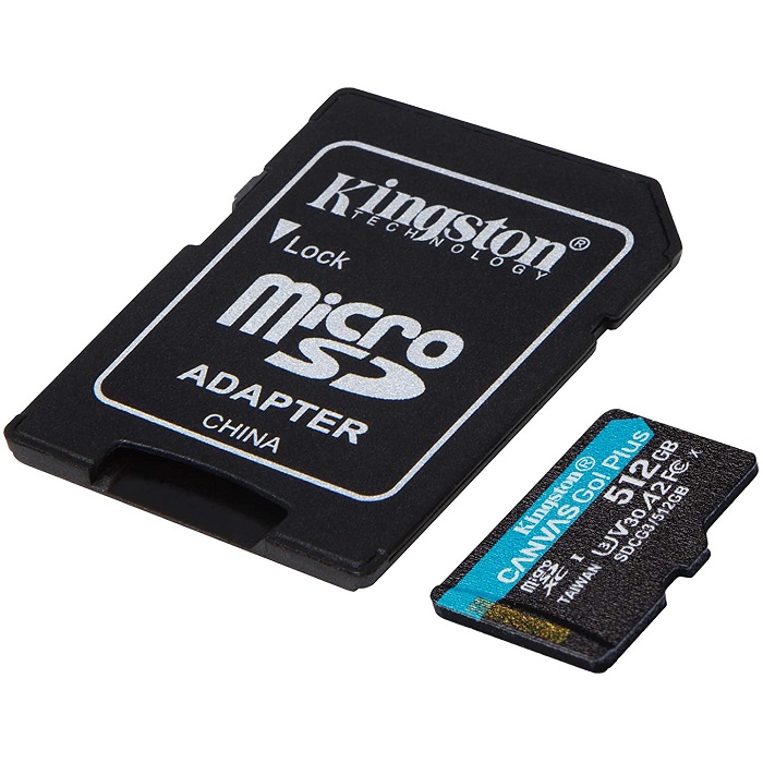 Foto 3 pulgar | Memoria Microsd 512gb Kingston Sdxc Clase 10 Canvas Go! Plus con Adaptador Sdcg3/512gb