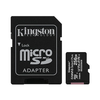 Foto 1 | Tarjeta De Memoria Micro Sd Kingston 256gb Canvas Select Plus Sdxc256gb