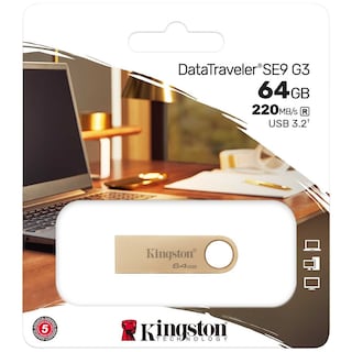 Foto 3 | Memoria Flash Usb 3.2 Kingston Datatraveler Se9 G3 64gb Dtse9g3/64gb