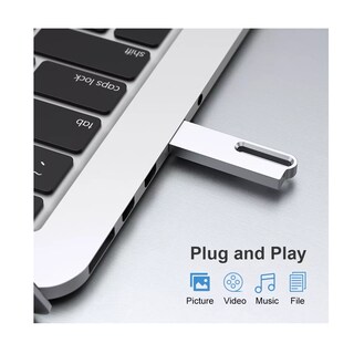 Foto 3 | Memorias Usb 2.0 De 16 Gb, 5 Piezas Eo Safe Imports Esi-16524 Plateado