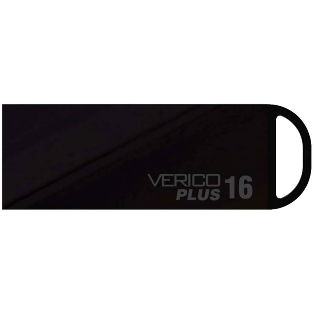 Foto 2 pulgar | Memoria Usb 16gb Verico Plus Vr25 2.0 Metalica Negro 1udov-rcsyg3-nn