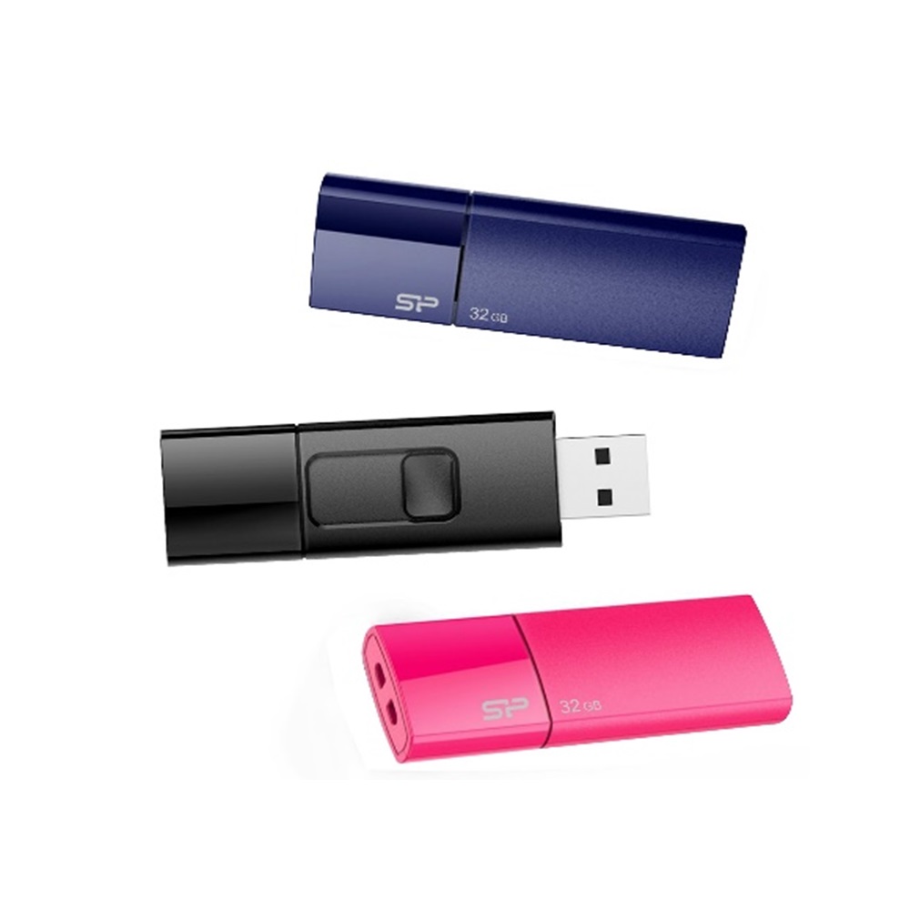 Foto 1 | Juego de 3 Usb Silicon Power U05 32 GB