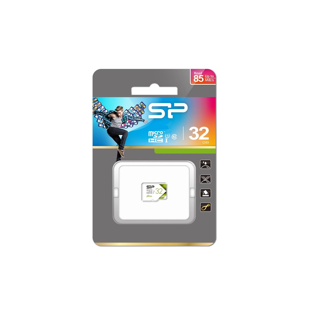 Foto 3 pulgar | Microsd Silicon Power Clase 10 Elite 32gb Spmc10-32gb