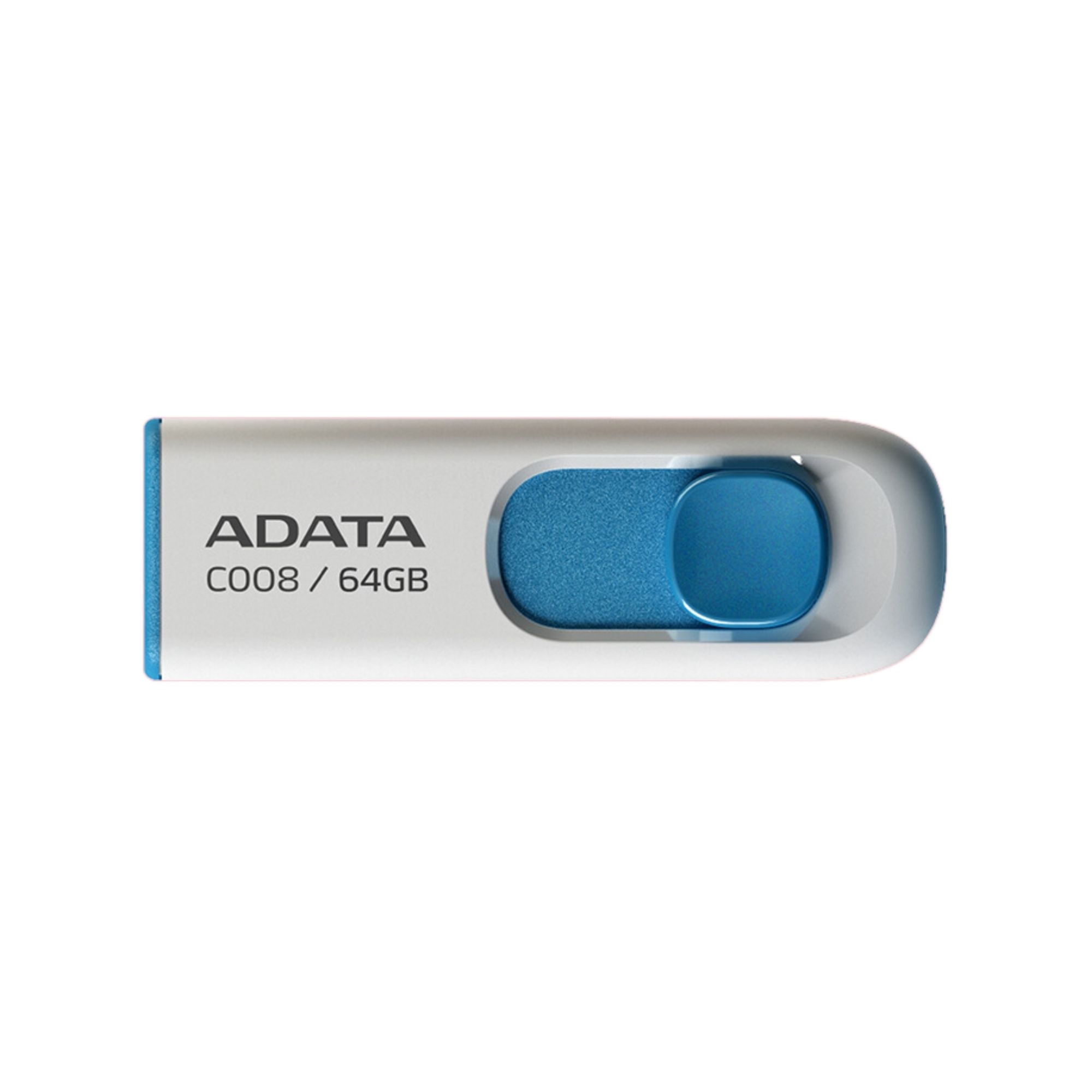 Foto 2 pulgar | Memoria Usb 2.0 De 64 Gb, Adata C008, Blanco