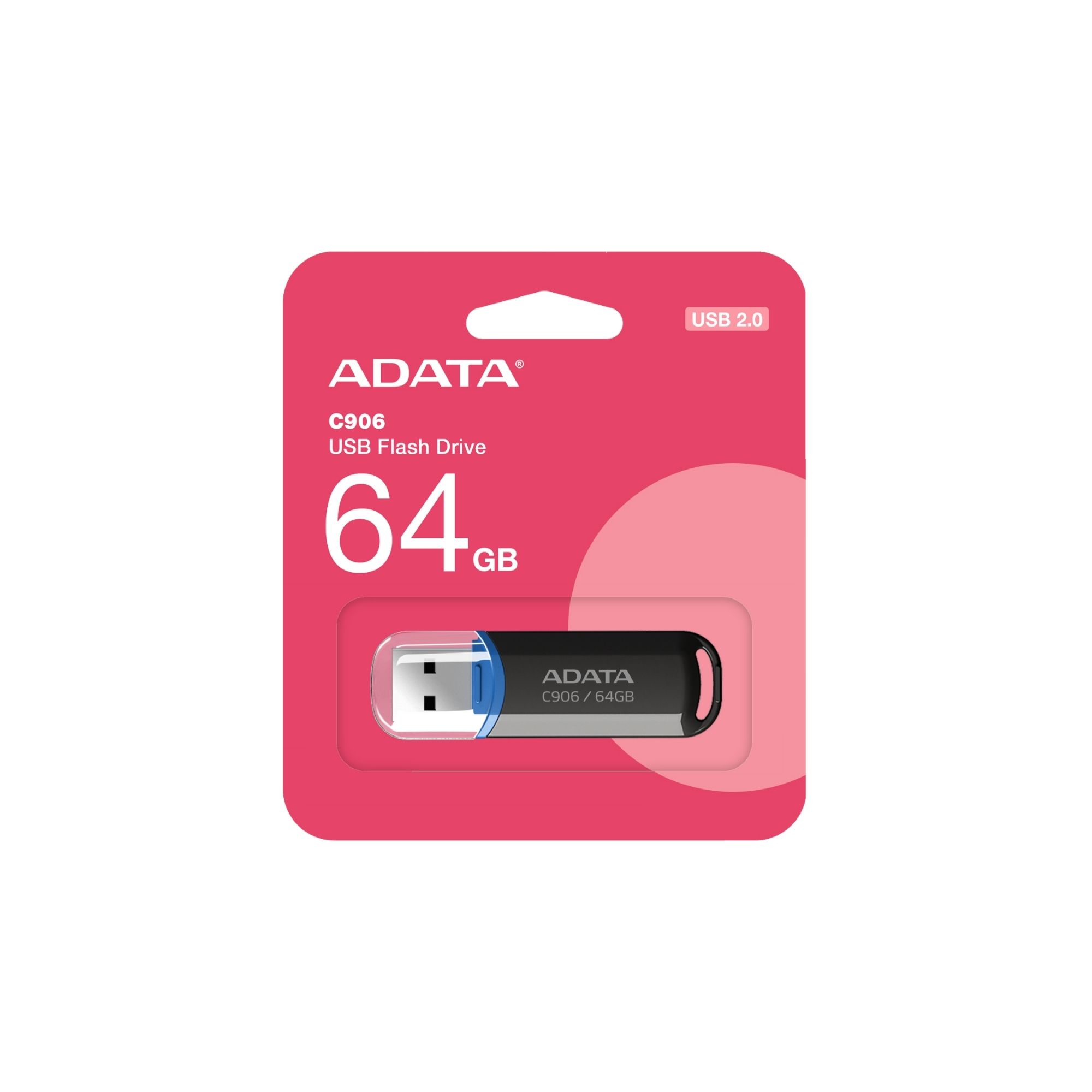 Foto 4 pulgar | Memoria Usb 2.0 de 64 Gb Adata C906 Negra