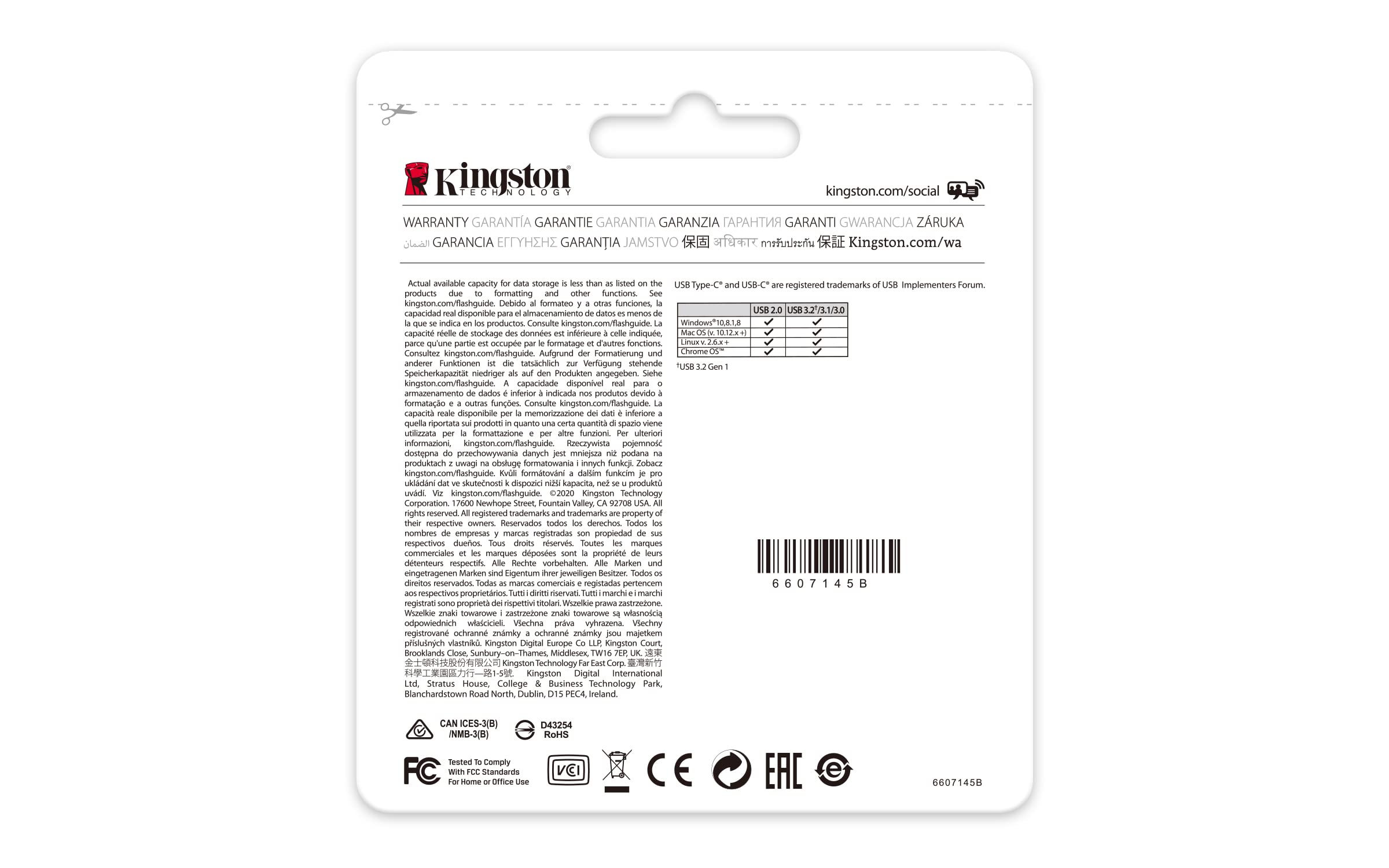 Foto 7 pulgar | Unidad Flash USB-c Kingston Datatraveler 70 256 gb USB 3.2 - Venta Internacional